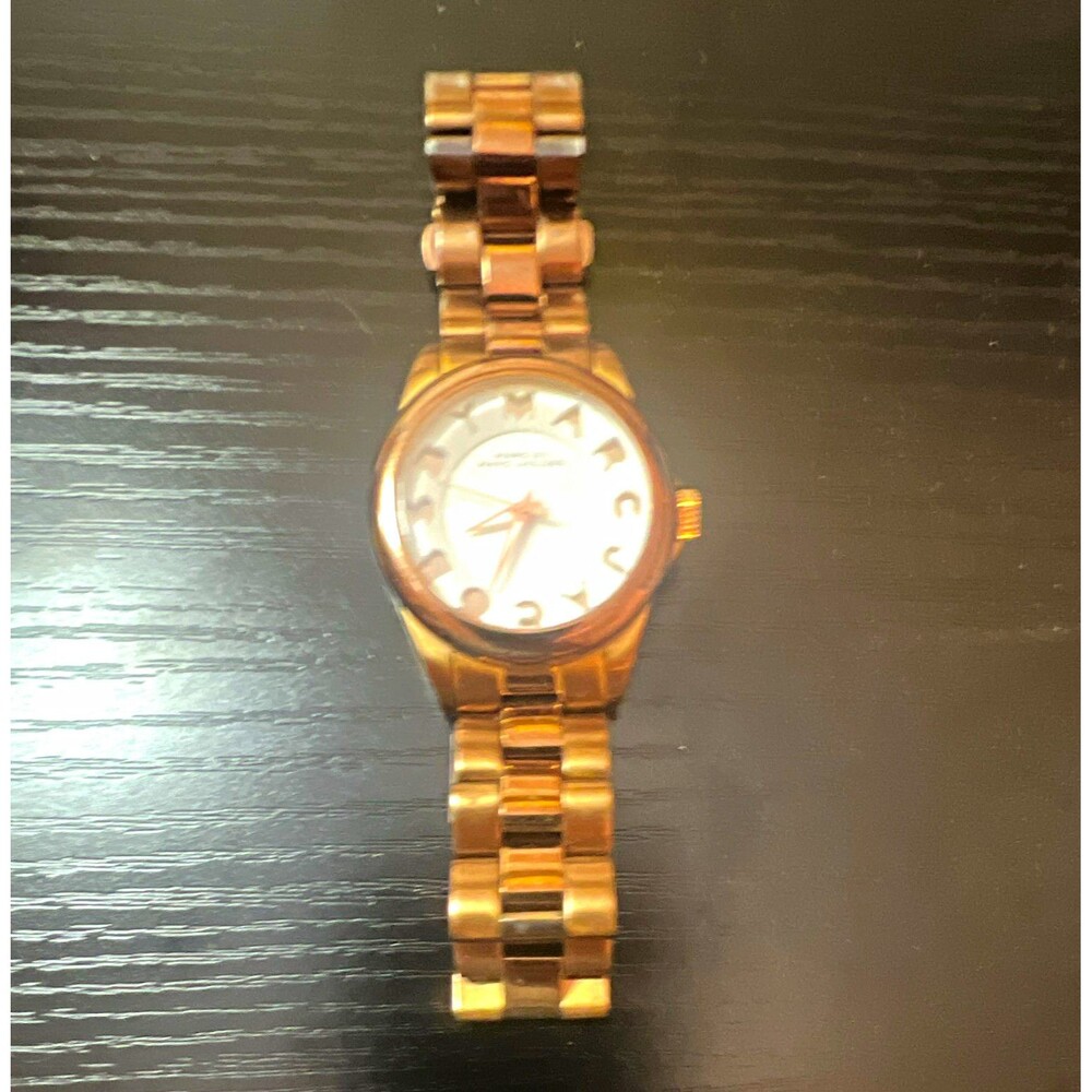 Marc by Marc Jacobs MBM3112 Women's Quartz 30mm White Dial Rose Gold 5 ATM